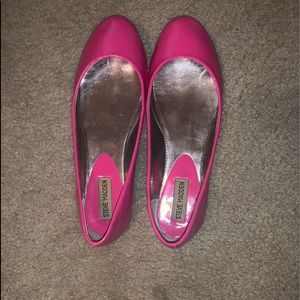 Pink Steven Madden flats